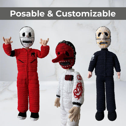 Chris Fenn Inspired Handmade Crochet Tribute - Dollsey Gifts&Collectibles