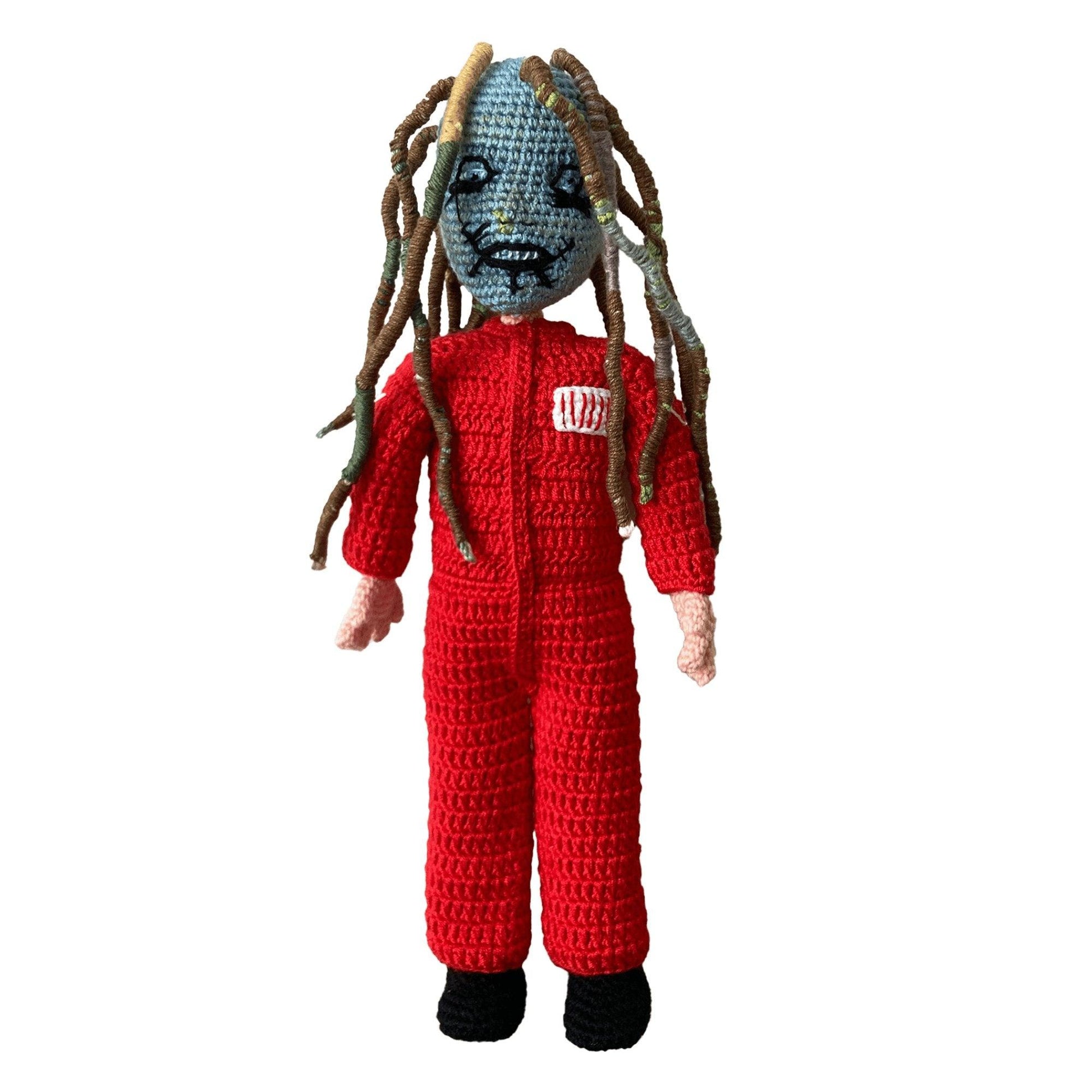 Slipknot Corey Inspired Handcrafted Crochet Collectible Doll - Dollsey Gifts&Collectibles