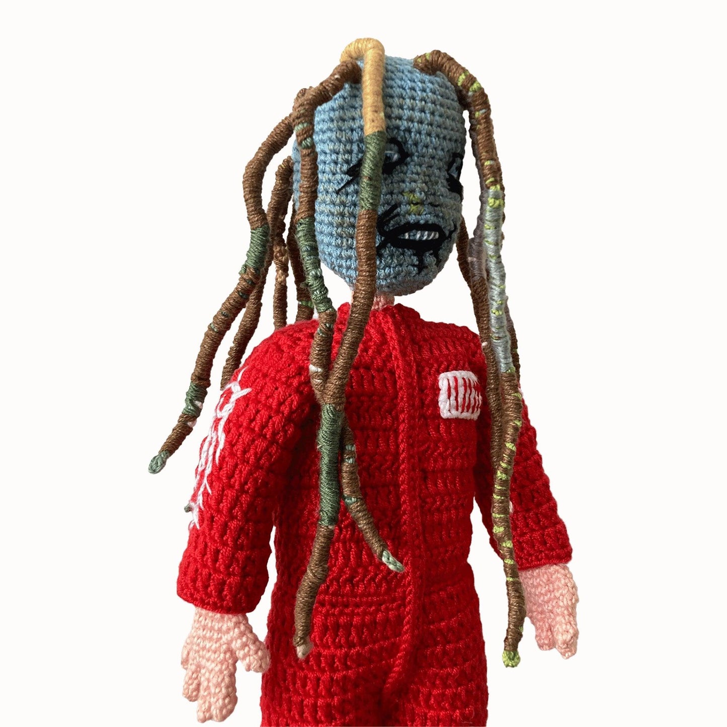 Slipknot Corey Inspired Handcrafted Crochet Collectible Doll - Dollsey Gifts&Collectibles