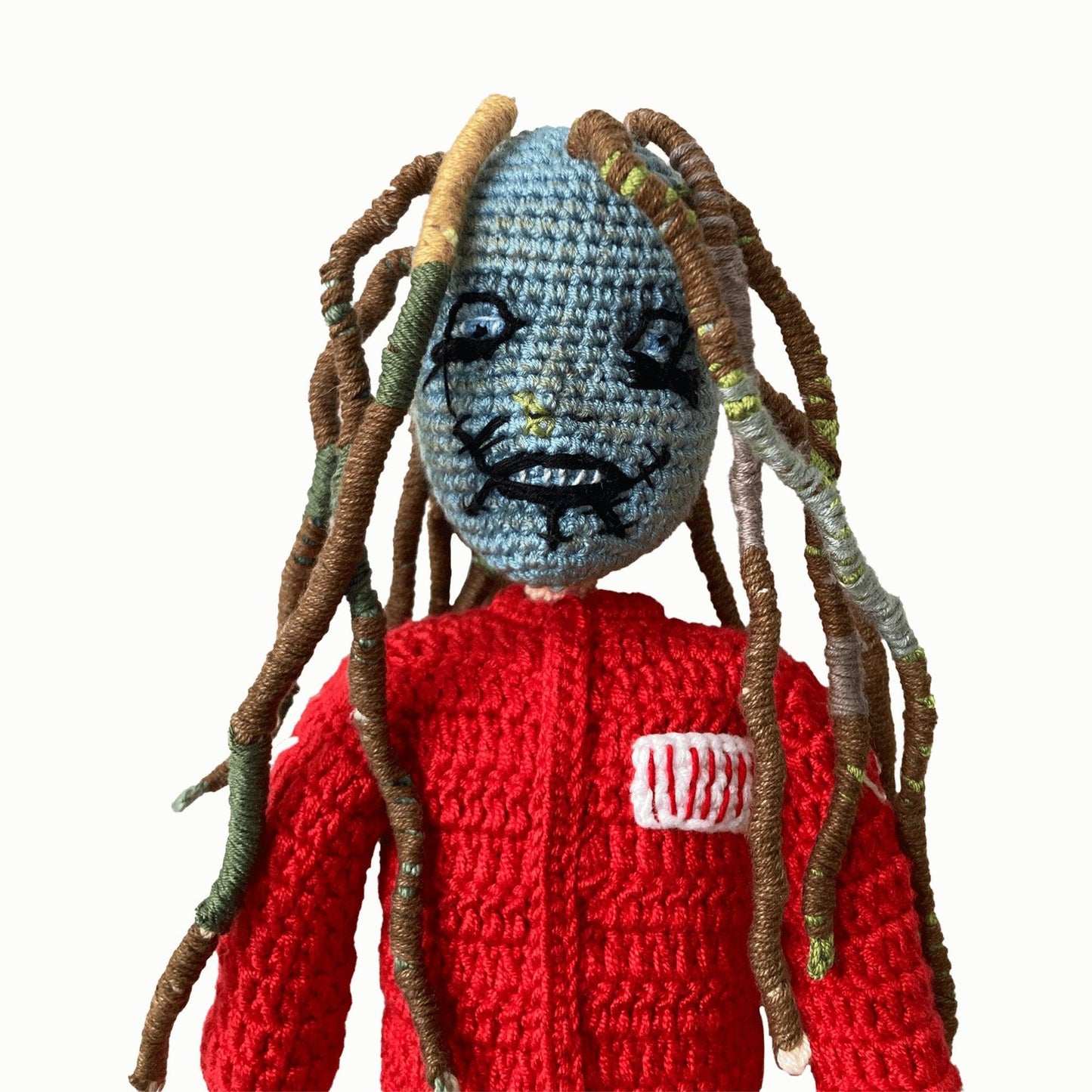 Slipknot Corey Inspired Handcrafted Crochet Collectible Doll - Dollsey Gifts&Collectibles