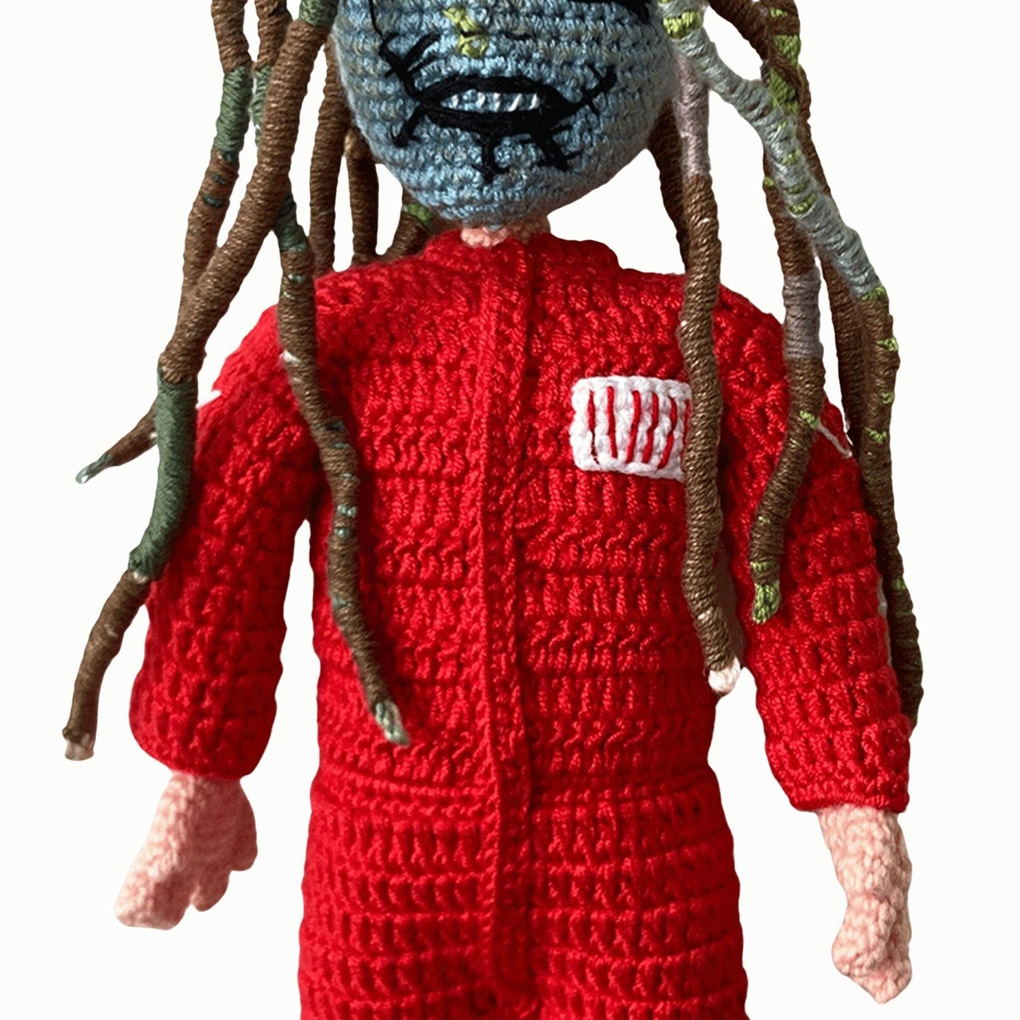 Slipknot Corey Inspired Handcrafted Crochet Collectible Doll - Dollsey Gifts&Collectibles