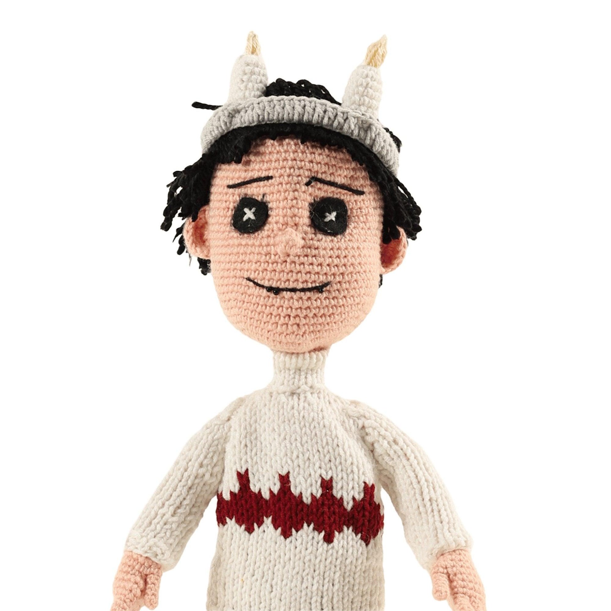 Souichi Lucky Guy Handcrafted Crochet Collectible Doll - Dollsey Gifts&Collectibles